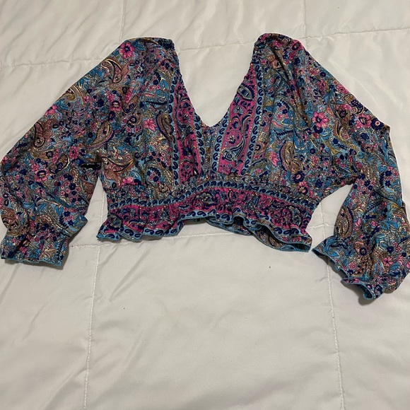 Beautiful Multicolor Patterned 2-Piece Set - Picture 4 of 4